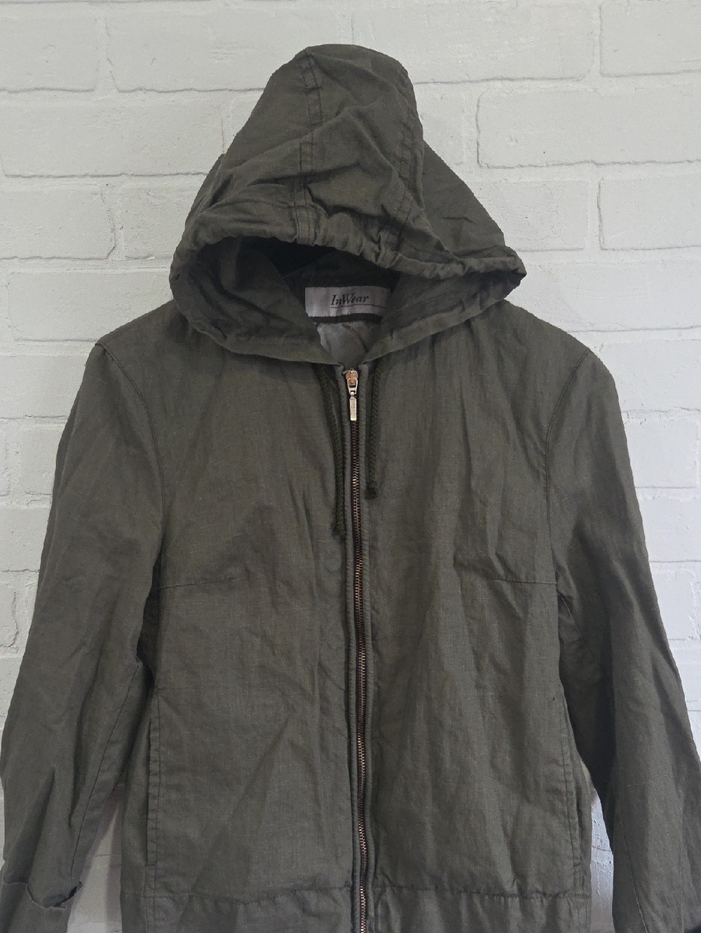 InWear Linen Hooded Jacket